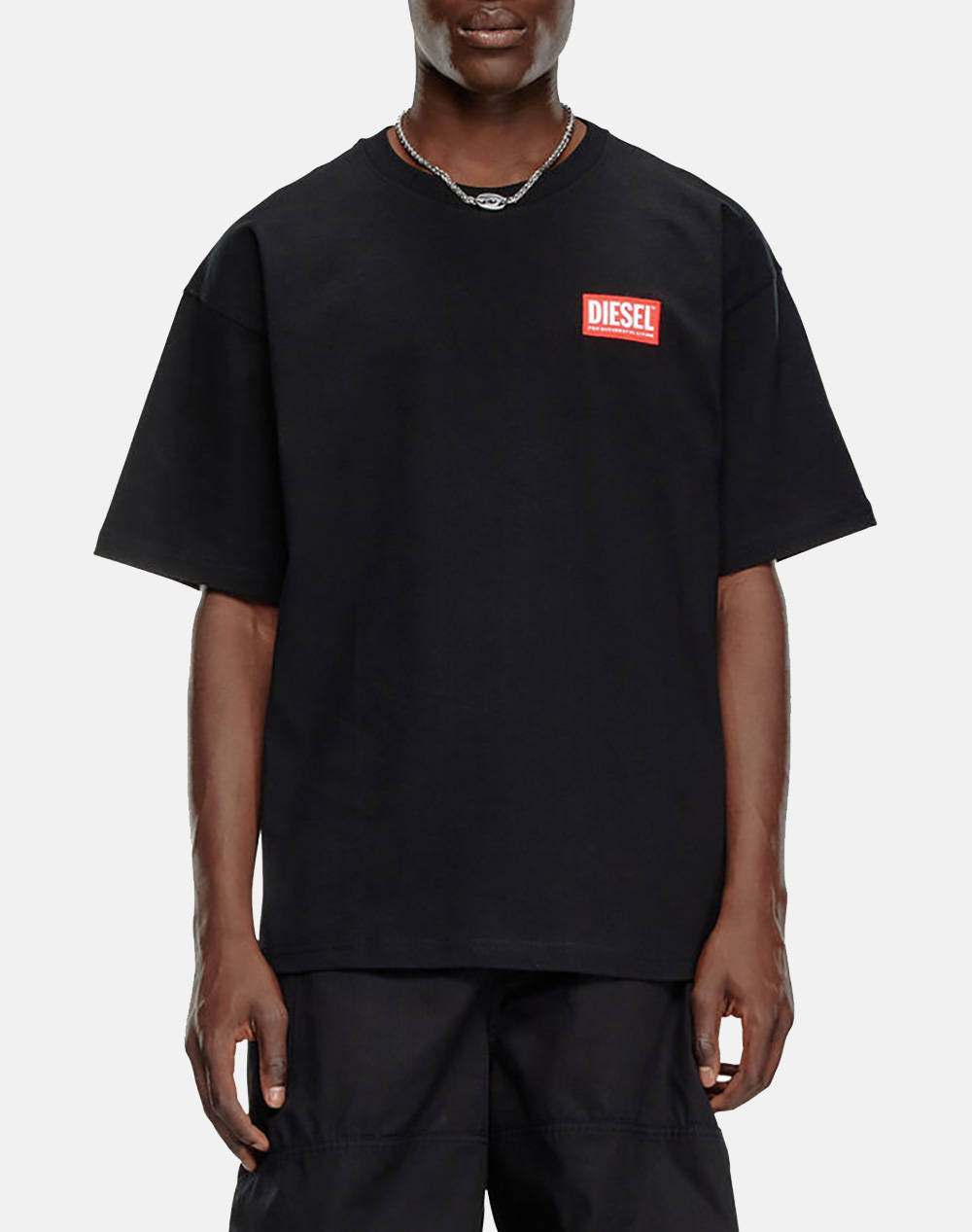 DIESEL T-BOXT-LAB T-SHIRT A149470NIAR-9XX Black
