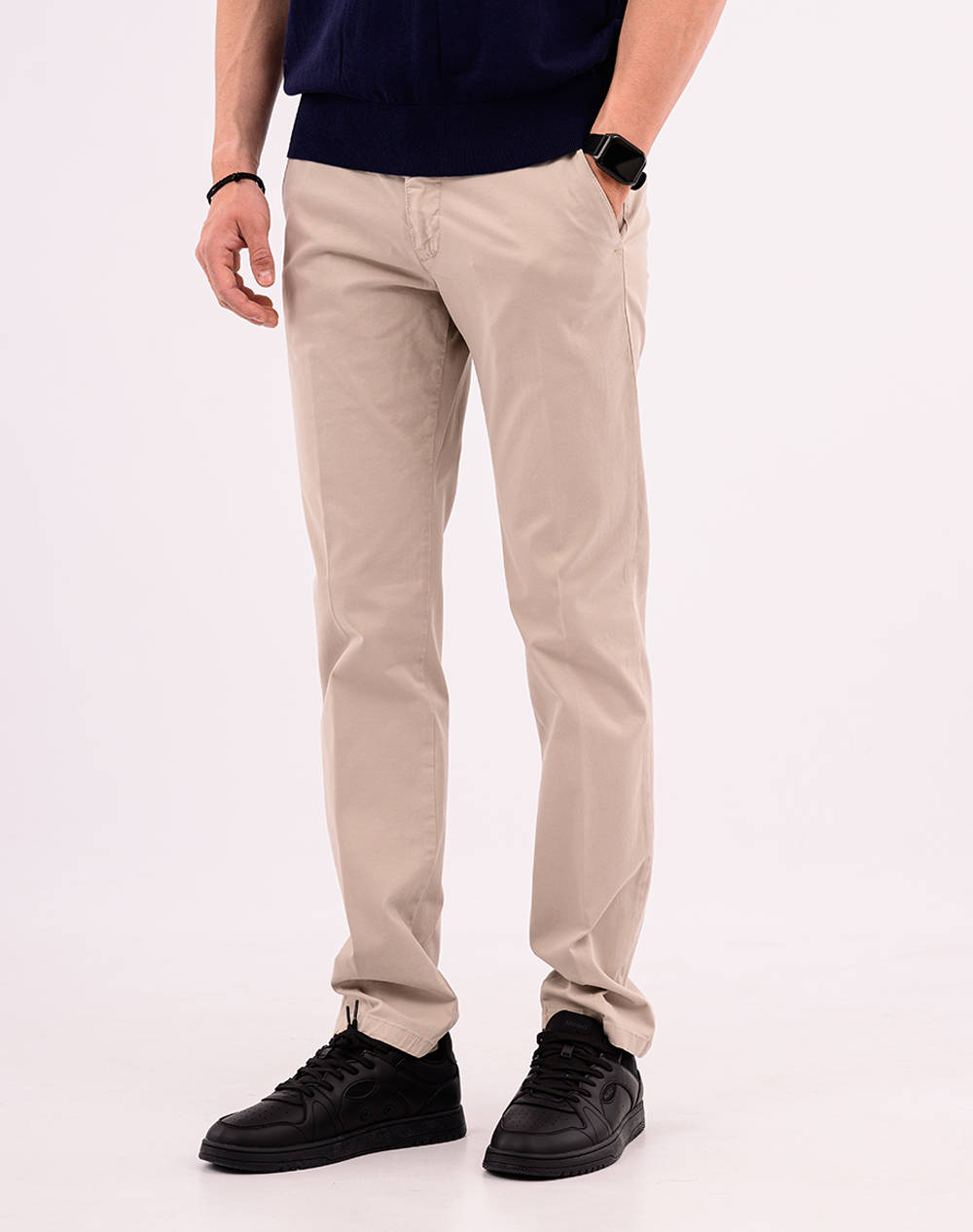 FOURTEN FOUR TEN Παντελόνι chino T910125003-00023 Biege