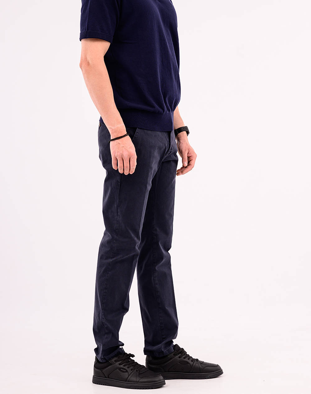 Four Ten Παντελόνι Chino T910125003-00011 Darkblue ανδρικά ρούχα παντελόνια Chinos Politikos Shop Πολιτικός