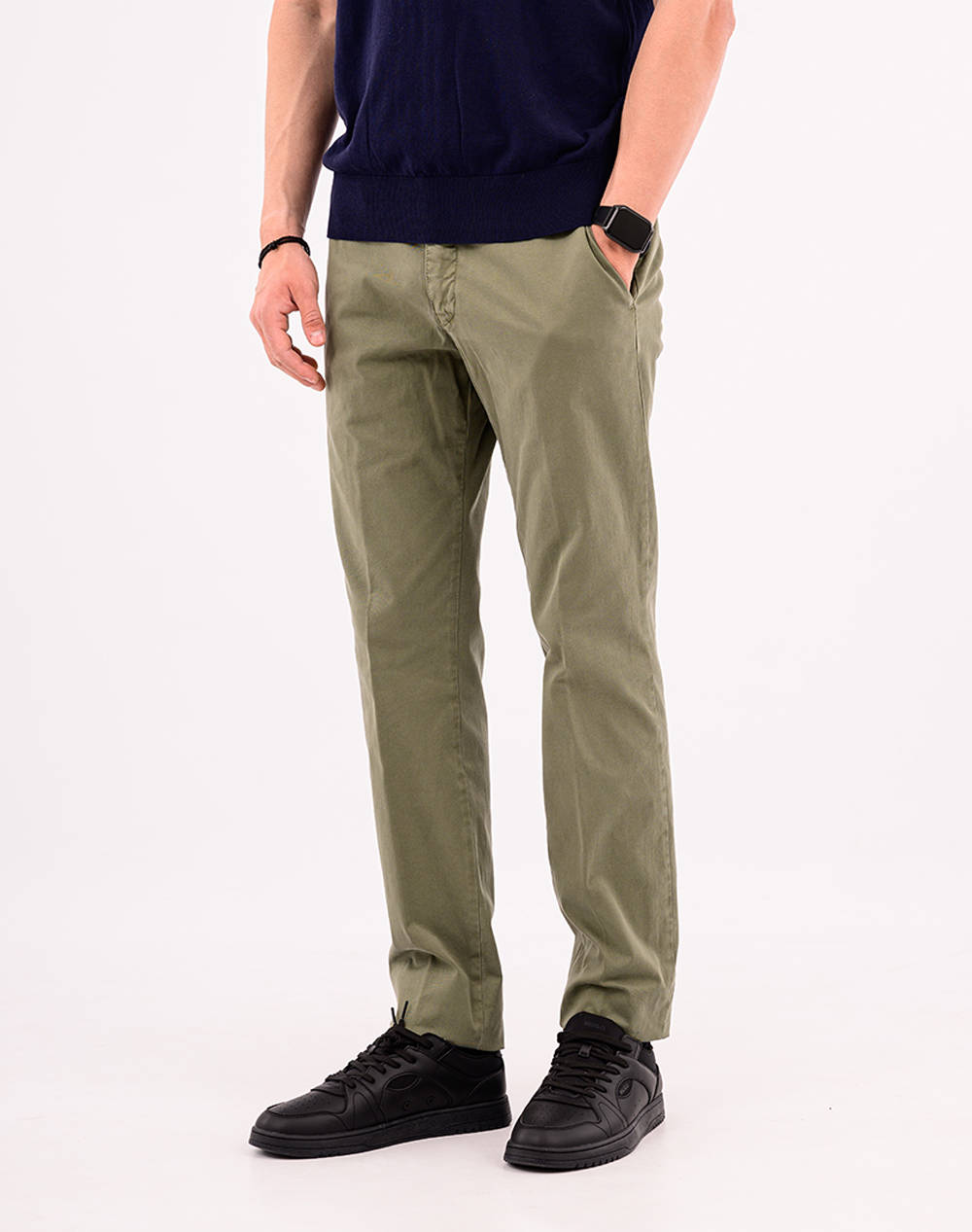 FOURTEN FOUR TEN Παντελόνι chino T910125003-00072 Khaki