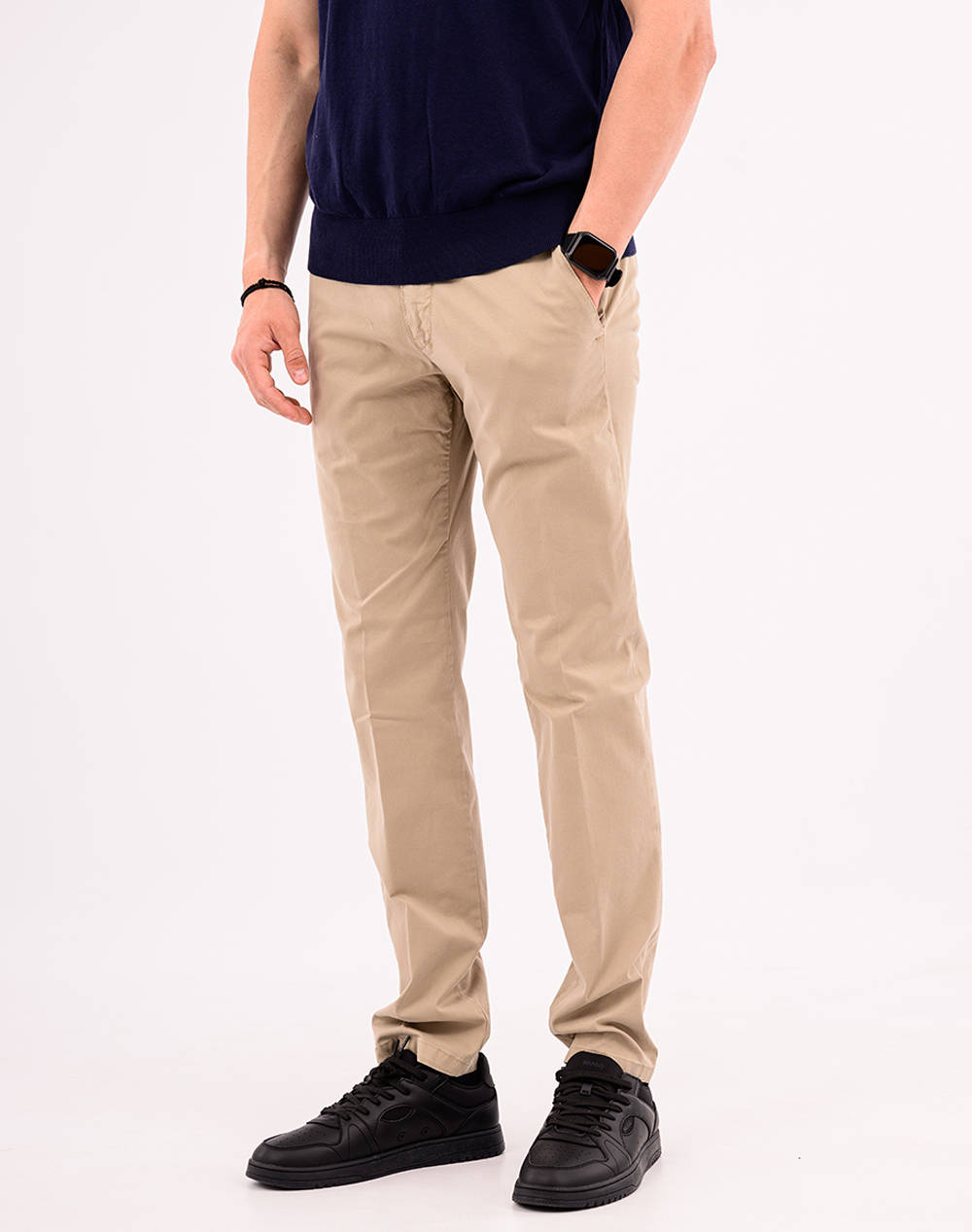 FOURTEN FOUR TEN Παντελόνι chino T910125003-00043 SandyBrown