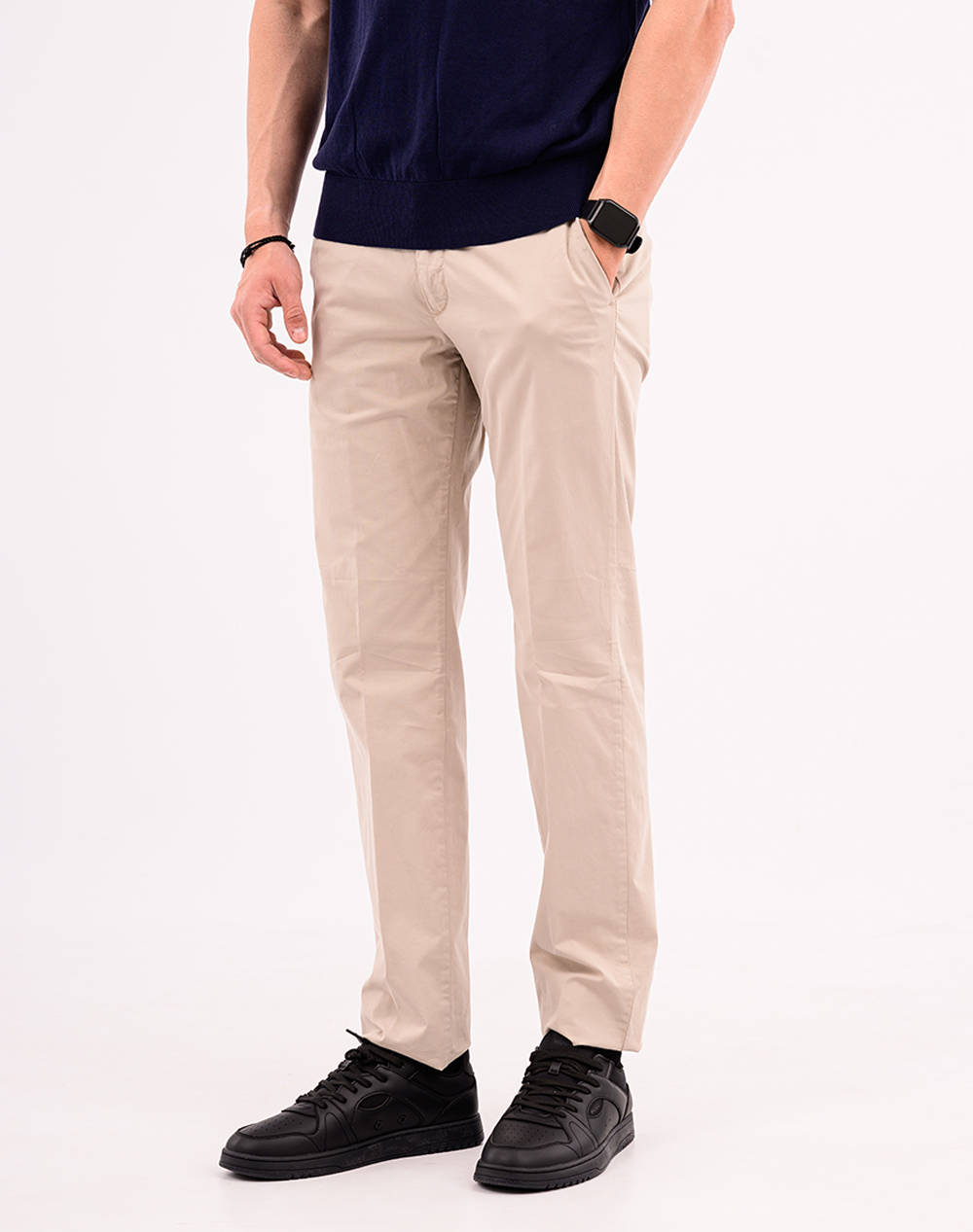 FOURTEN FOUR TEN Παντελόνι chino T926125127-00023 Biege