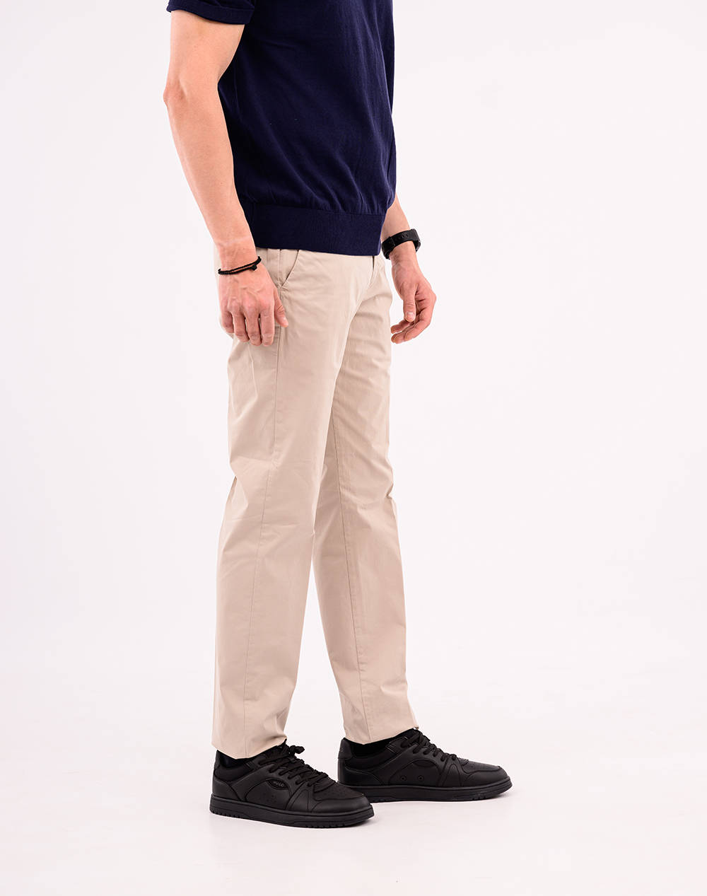 FOUR TEN Παντελόνι chino T926125127-00023 Biege φωτογραφία