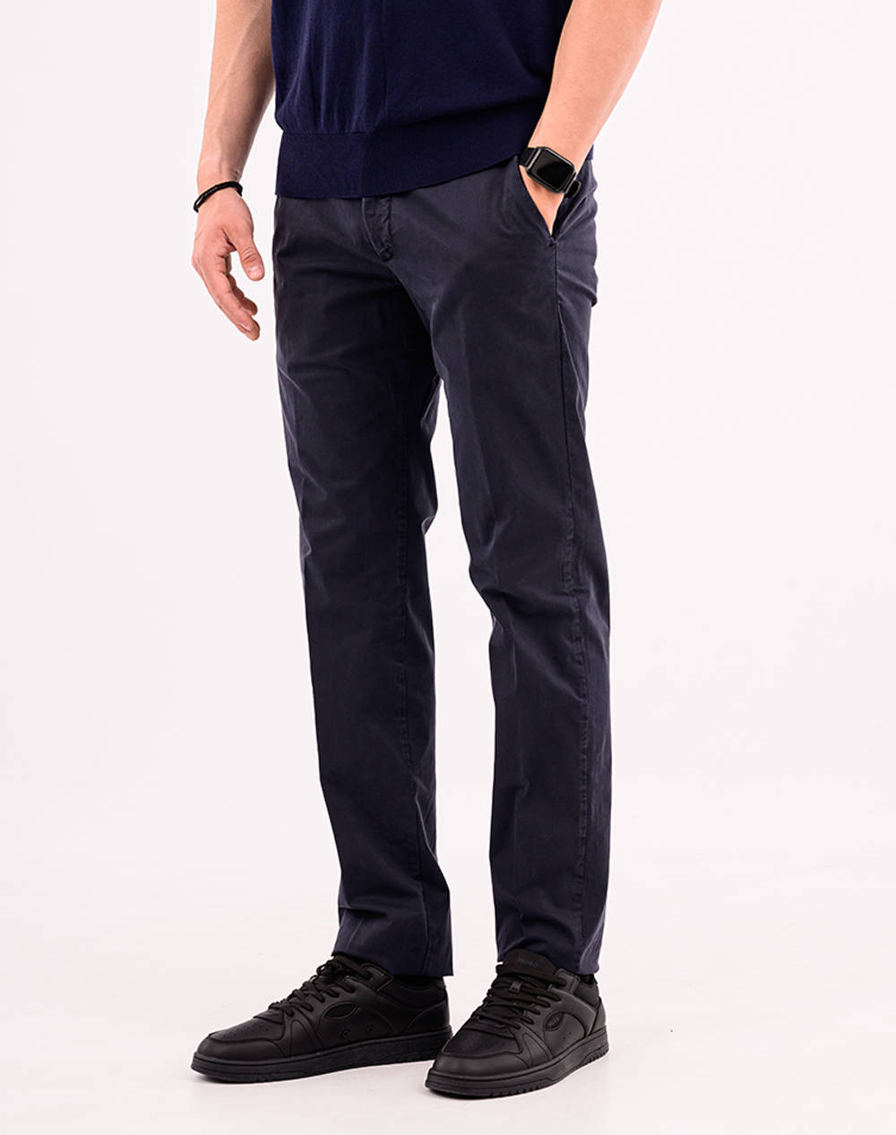 FOURTEN FOUR TEN Παντελόνι chino T926125127-00011 DarkBlue