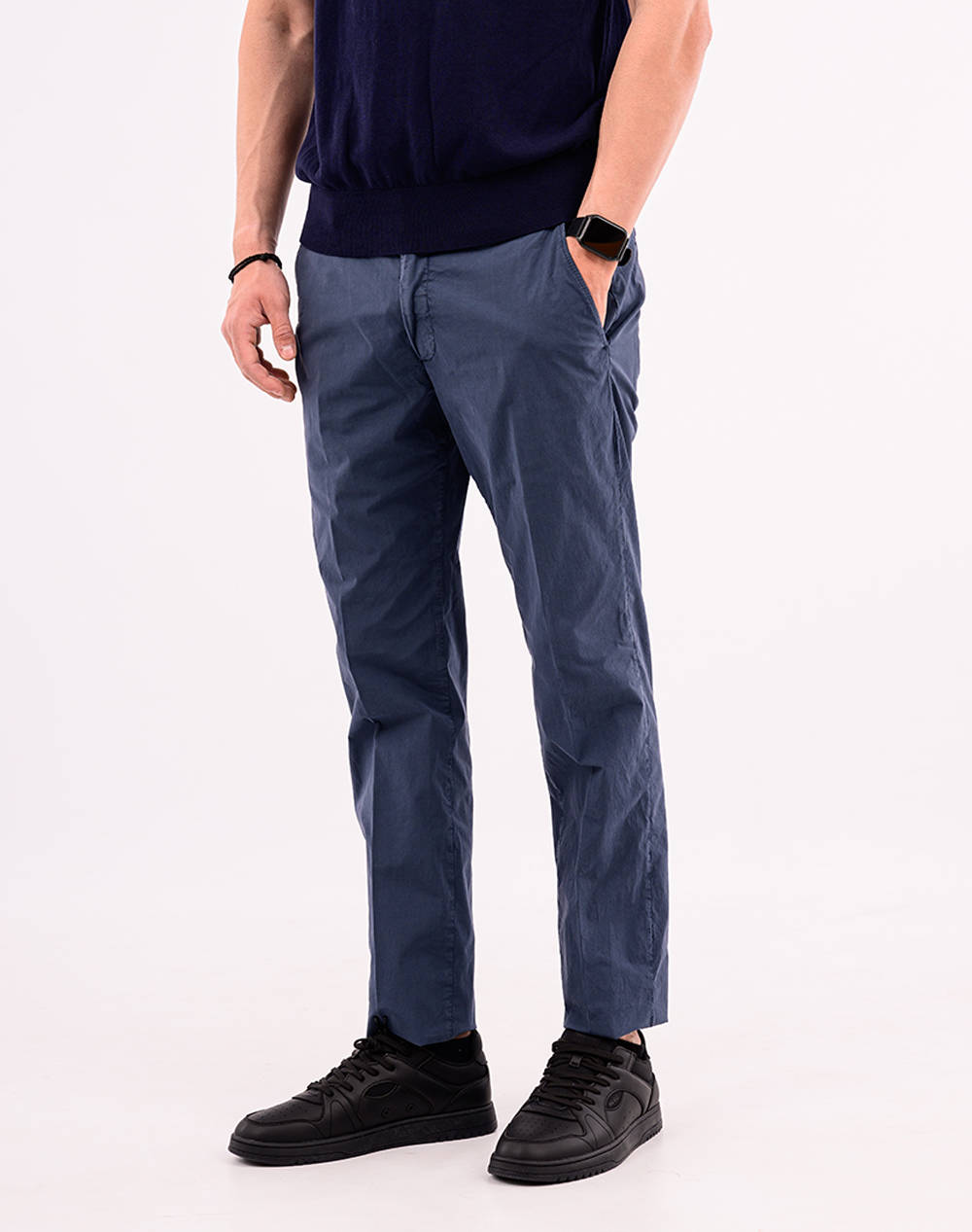 FOURTEN FOUR TEN Παντελόνι chino T9066125010-00091 Indigo