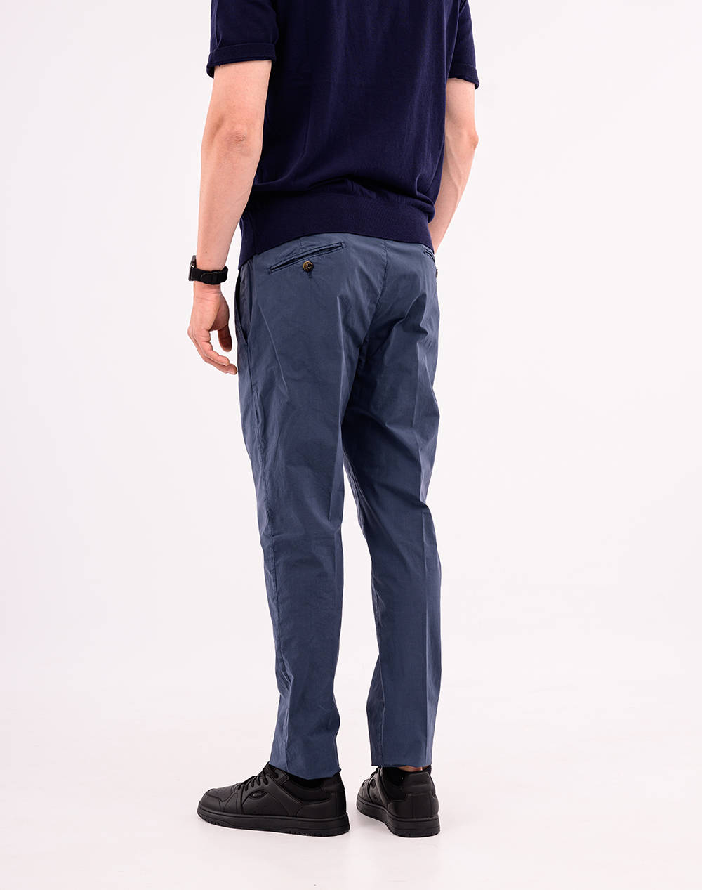 FOUR TEN Παντελόνι chino T9066125010-00091 Indigo φωτογραφία