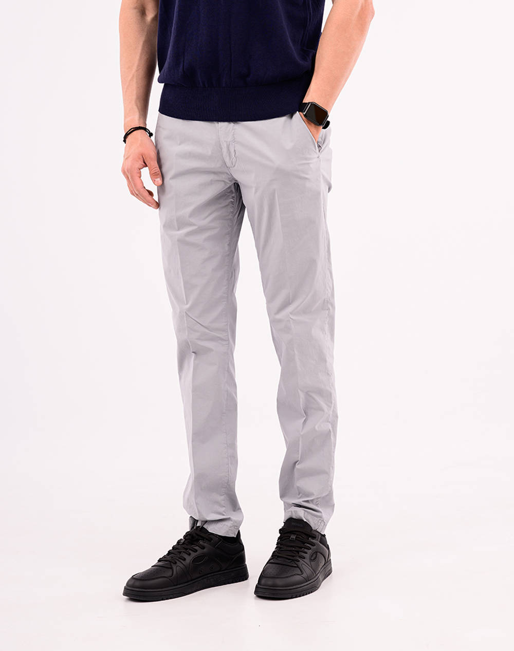 FOURTEN FOUR TEN Παντελόνι chino T9066125010-00040 LightGray