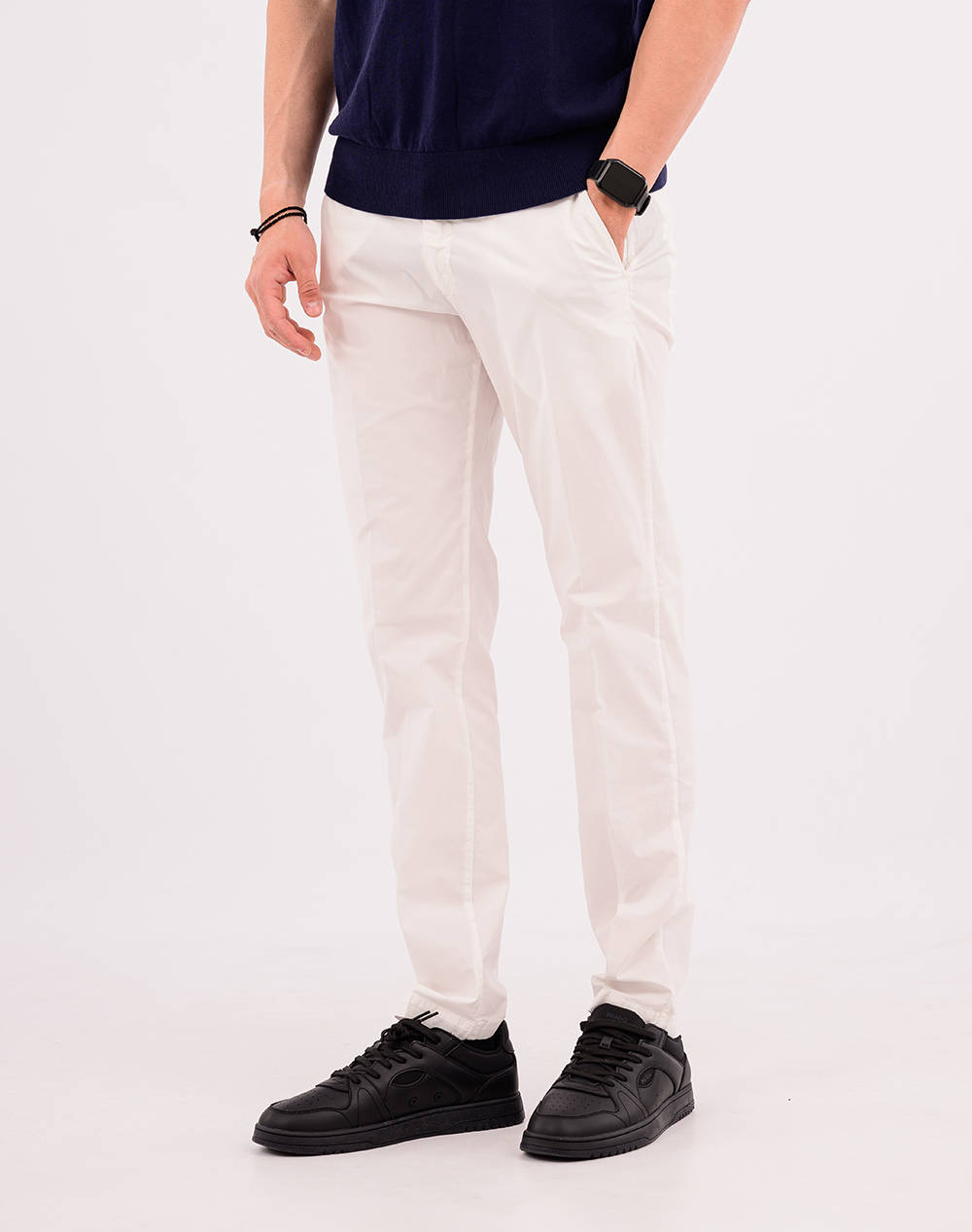 FOUR TEN Παντελόνι chino T9066125010-00120 White