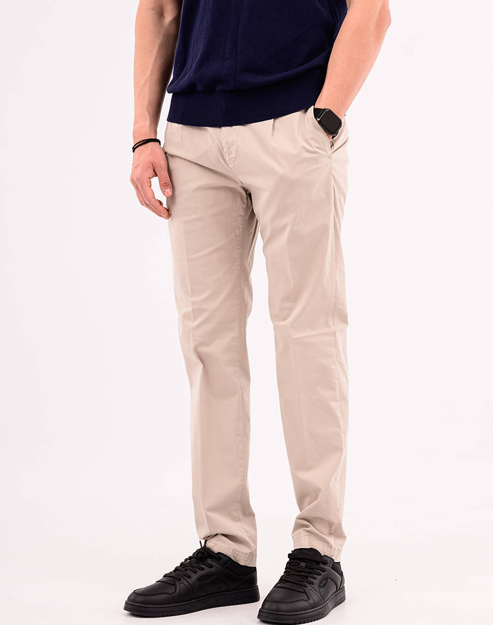 FOURTEN FOUR TEN Παντελόνι chino T9132125127-00023 Biege