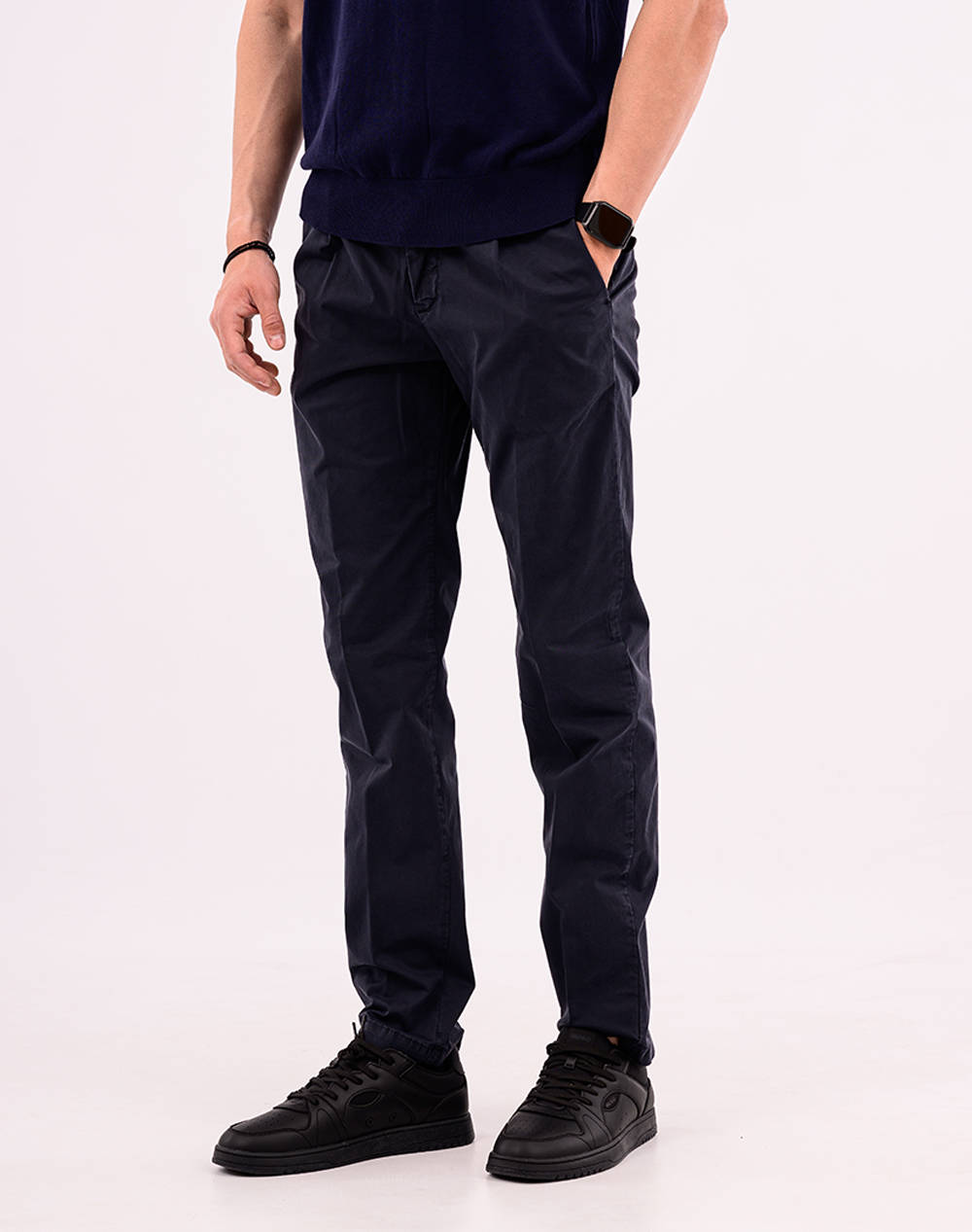 FOURTEN FOUR TEN Παντελόνι chino T9132125127-00011 DarkBlue