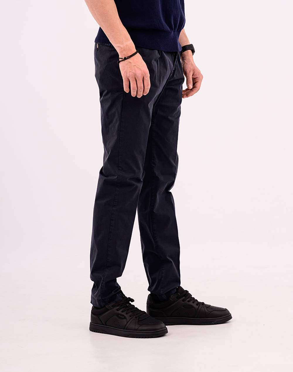 FOUR TEN Παντελόνι chino T9132125127-00011 DarkBlue φωτογραφία