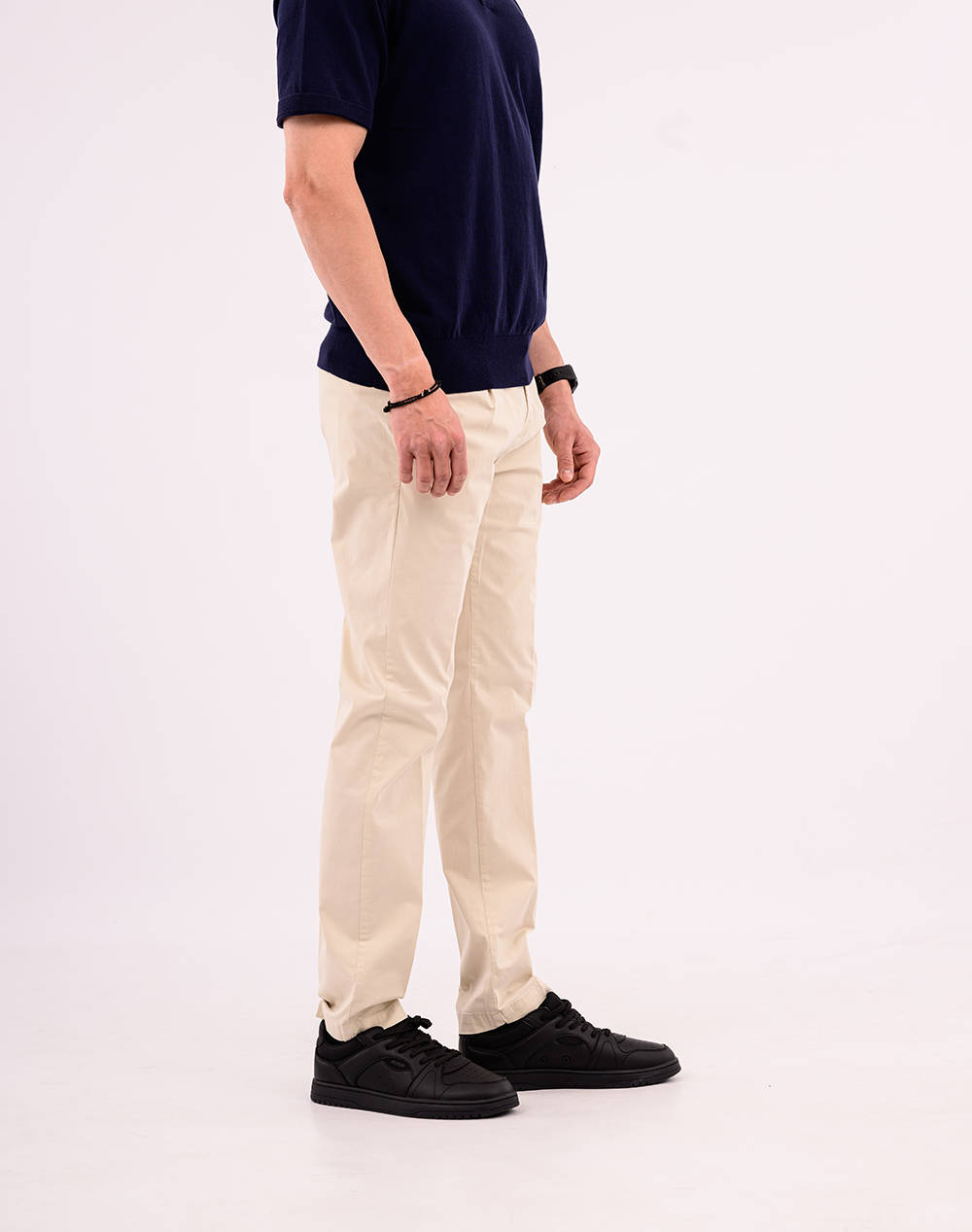 Four Ten Παντελόνι Chino T9132125127-00103 Ecru ανδρικά ρούχα παντελόνια Chinos Politikos Shop Πολιτικός