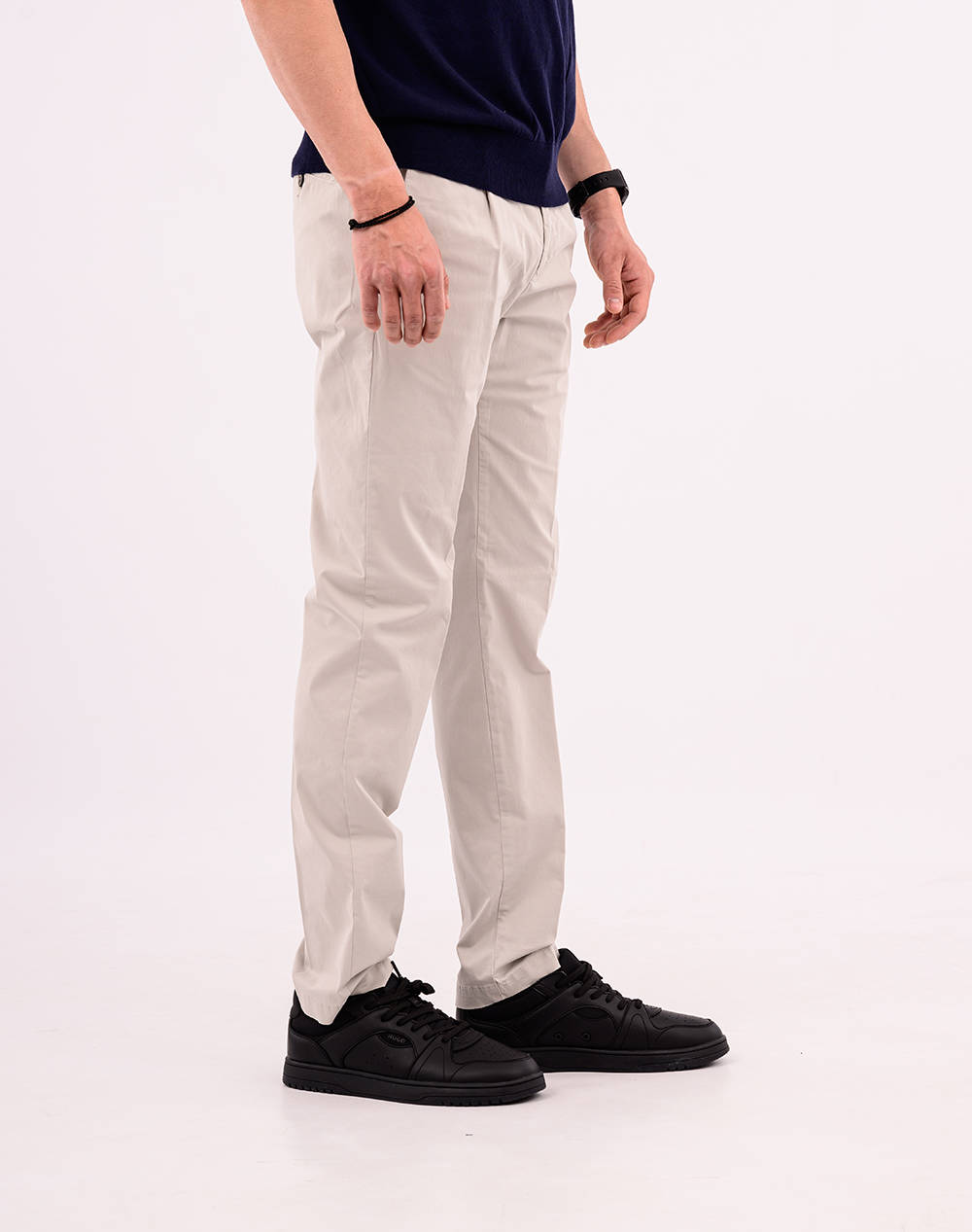 Four Ten Παντελόνι Chino T9132125127-00003 Offwhite ανδρικά ρούχα παντελόνια Chinos Politikos Shop Πολιτικός