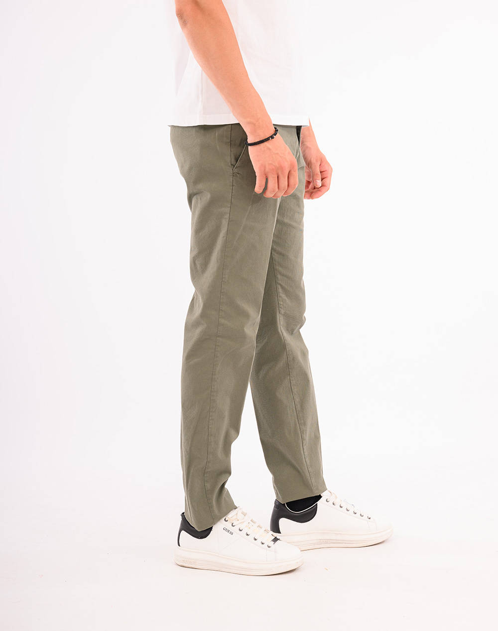 Fourten Chino T910125080-00072 Khaki ανδρικά ρούχα παντελόνια Chinos Politikos Shop Πολιτικός