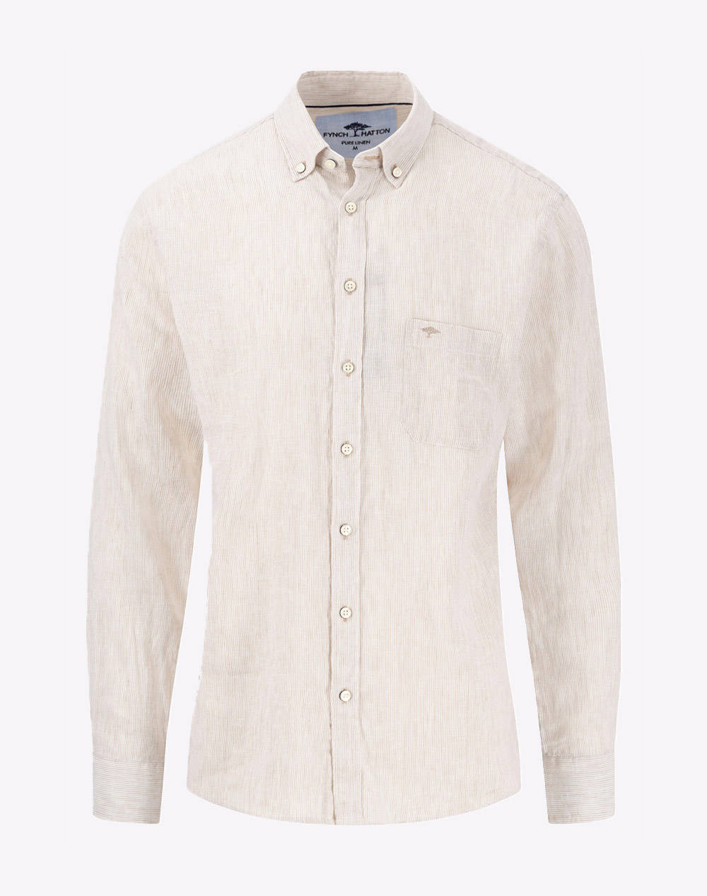FYNCH-HATTON FYNCH-HATTON SHIRTS 1504 6160-837 Biege