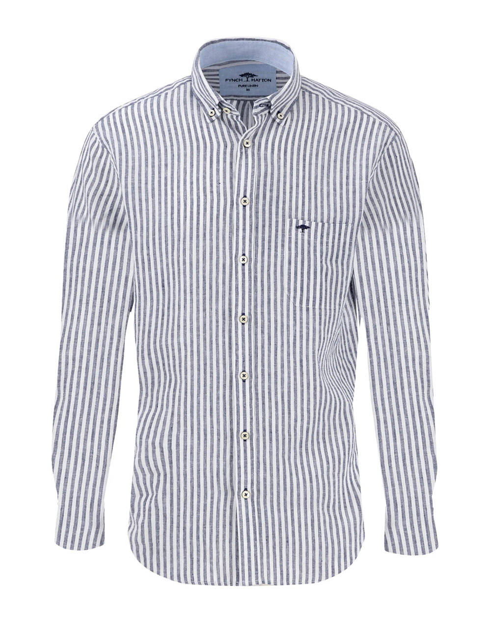 FYNCH-HATTON FYNCH-HATTON SHIRTS 1504 6140-685 NavyBlue