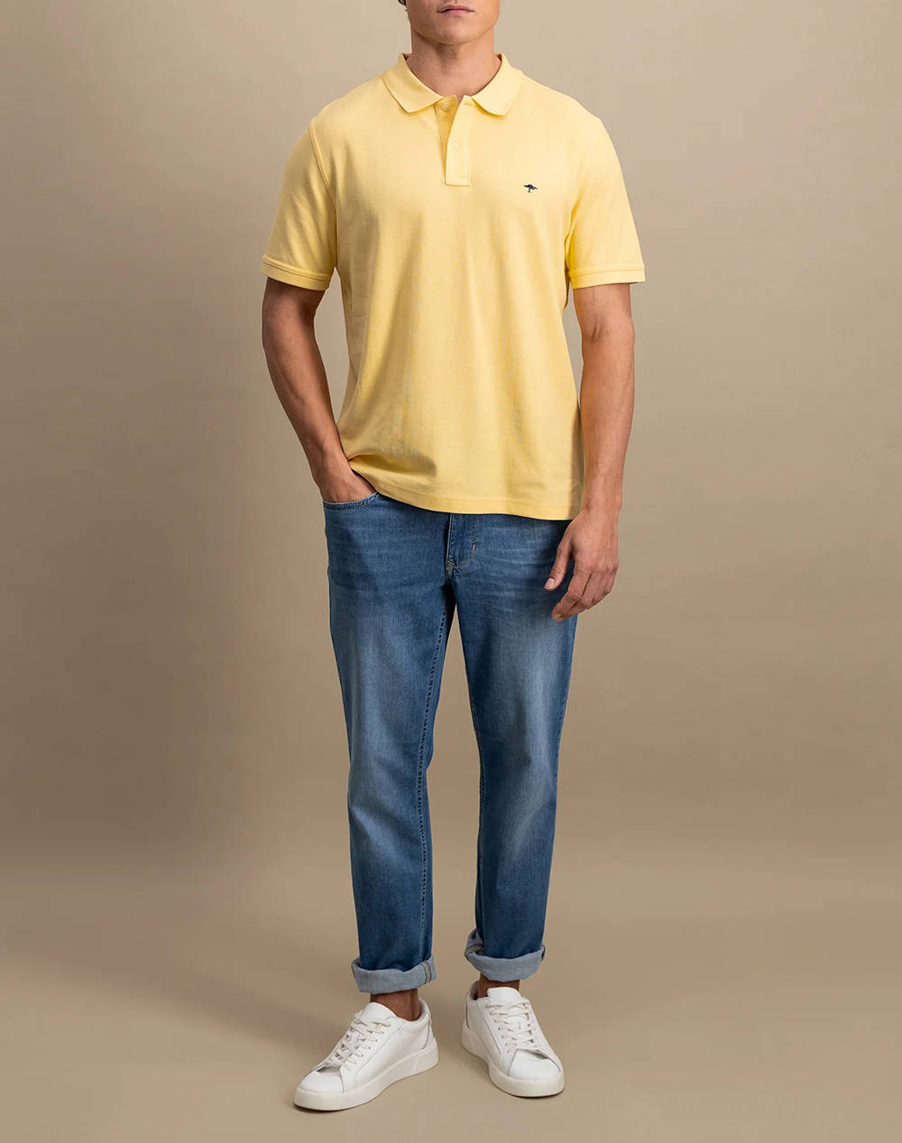 FYNCH-HATTON POLOS 1513 1700-113 Yellow φωτογραφία