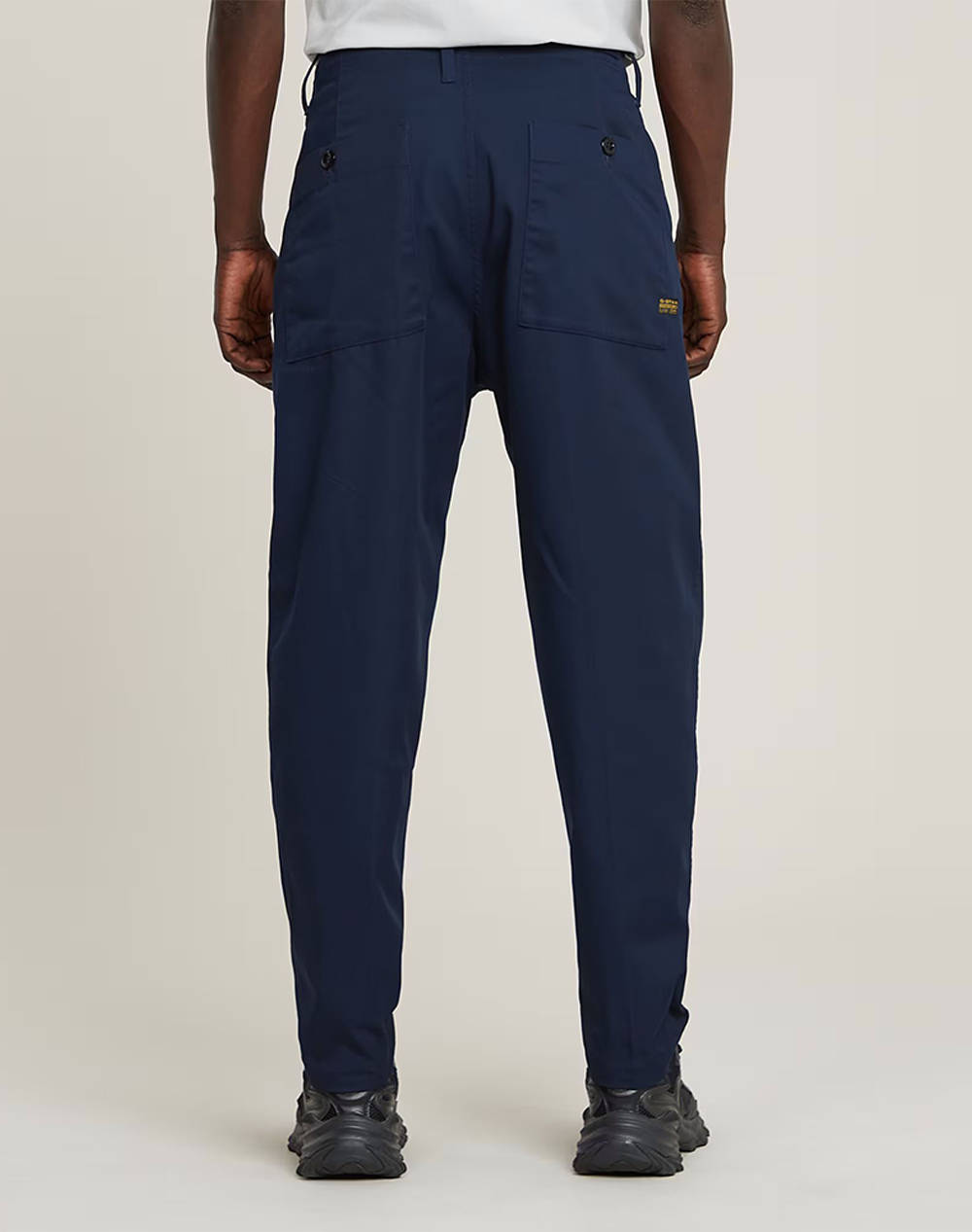 G-STAR Pleated Chino Relaxed Tapered D24543-D967-C742 DarkBlue φωτογραφία