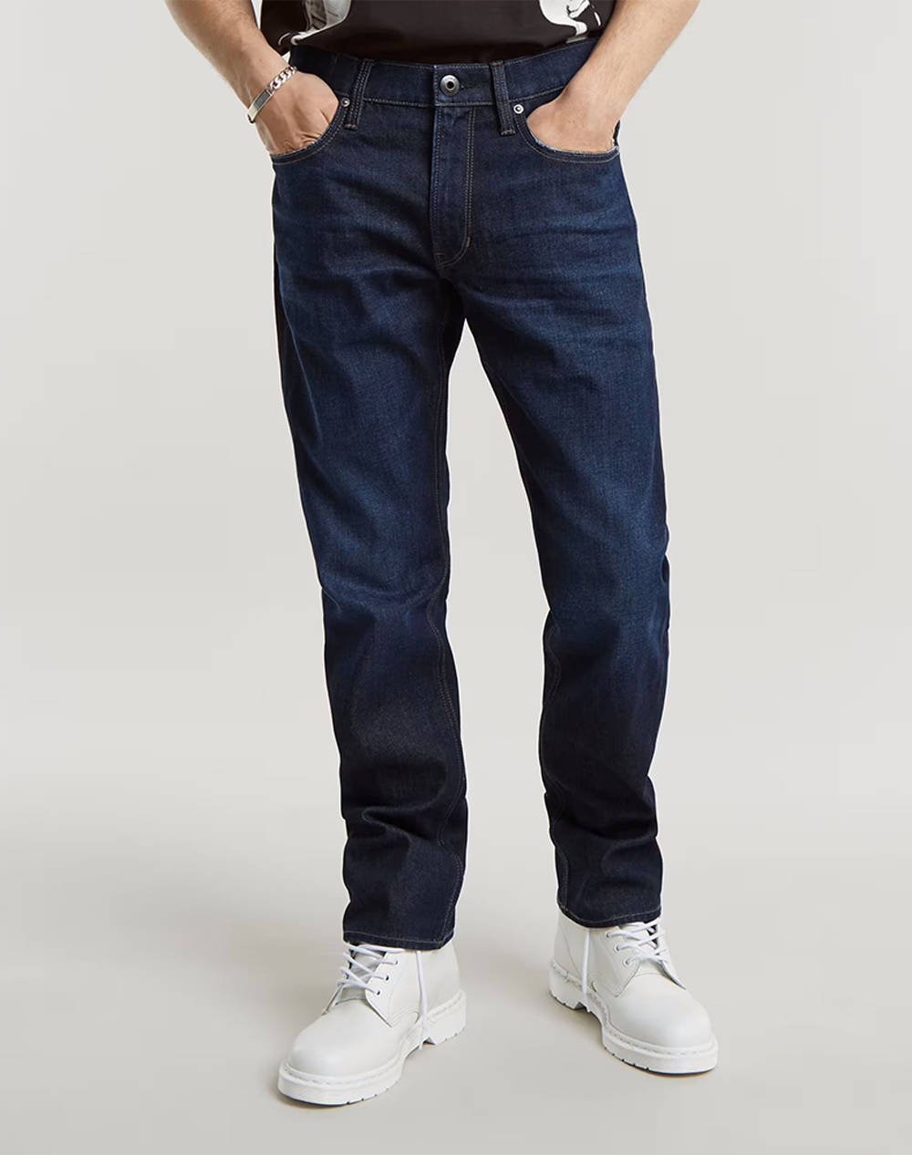 G-STAR G-STAR Mosa Straight D23692-C052-G843 DenimDarkBlue