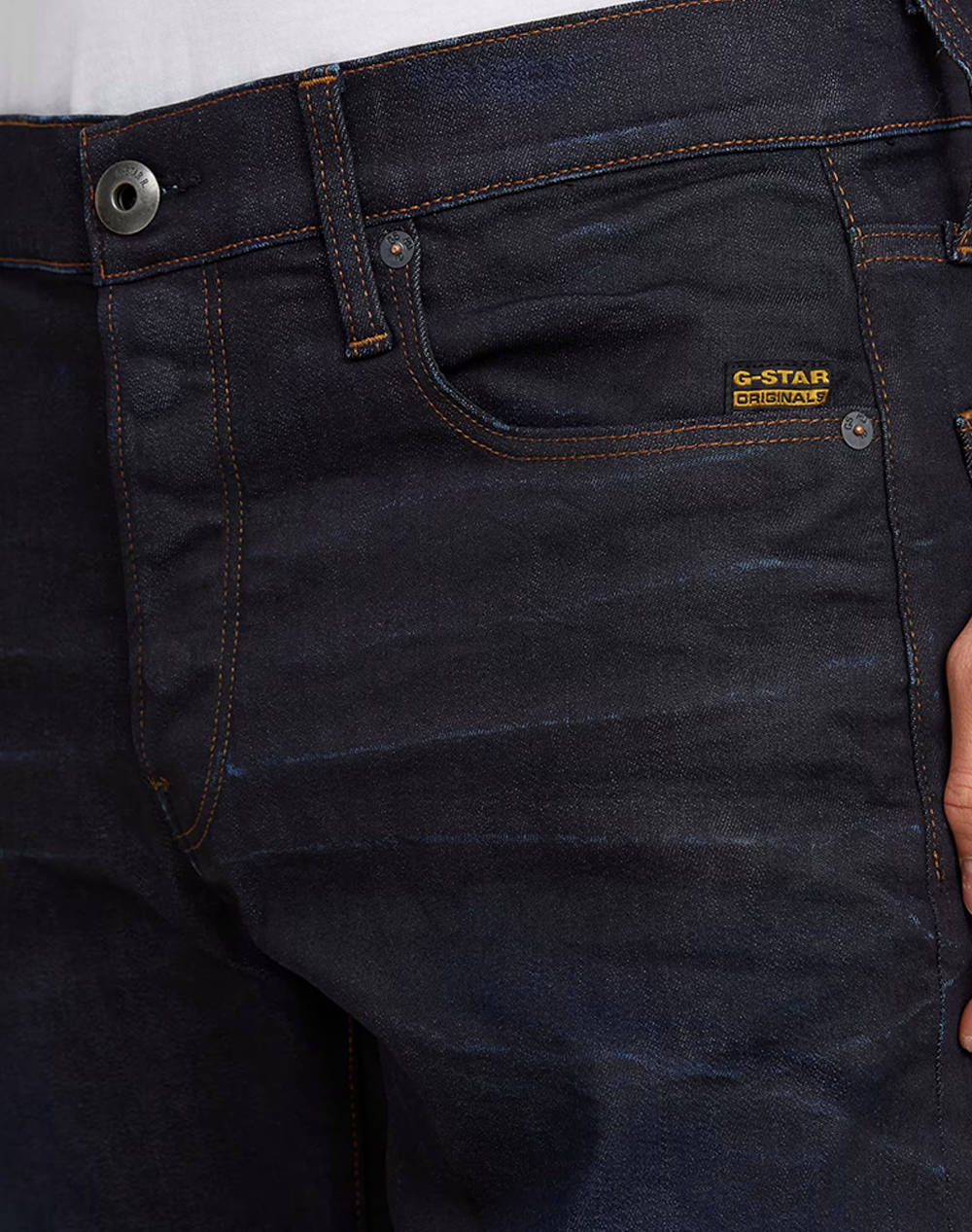 G-STAR 3301 Regular Tapered 51003-7209-89 DenimDarkBlue φωτογραφία