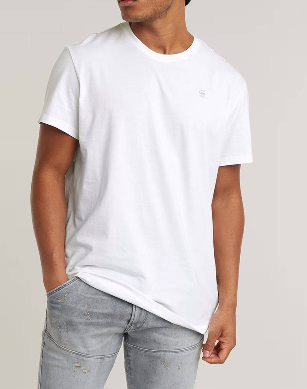 G-STAR Base-s r t s\s D16411-336-110 White