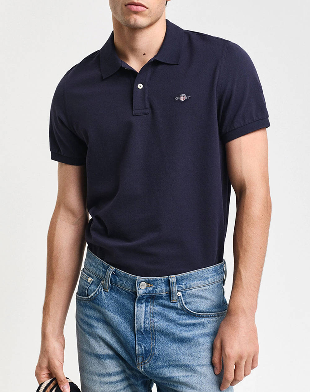 GANT ΜΠΛΟΥΖΑ ΚΜ REG SHIELD SS PIQUE POLO