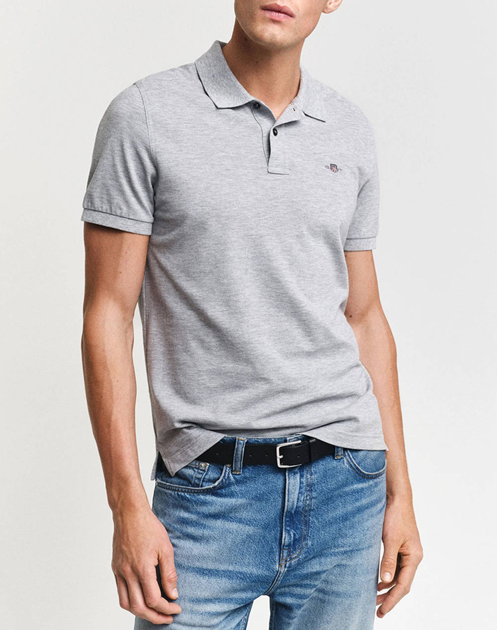 GANT ΜΠΛΟΥΖΑ ΚΜ REG SHIELD SS PIQUE POLO