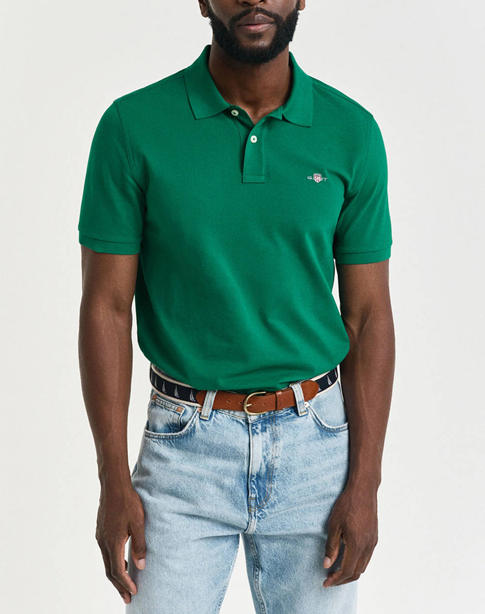 GANT ΜΠΛΟΥΖΑ ΚΜ REG SHIELD SS PIQUE POLO