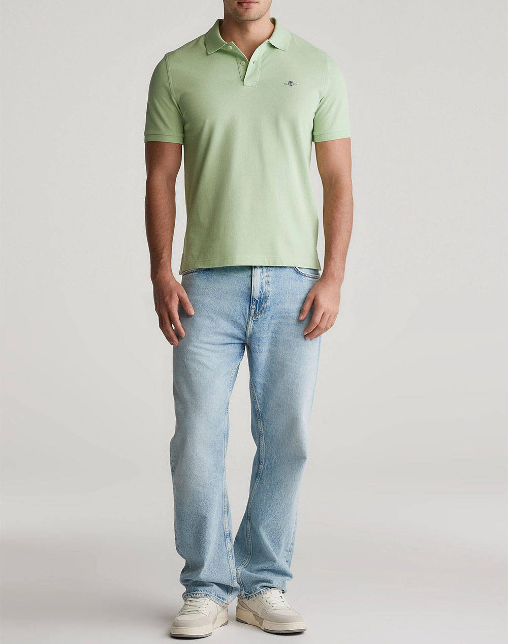 GANT ΜΠΛΟΥΖΑ ΚΜ REG SHIELD SS PIQUE POLO