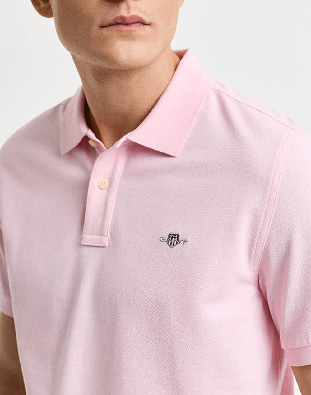 GANT ΜΠΛΟΥΖΑ ΚΜ REG SHIELD SS PIQUE POLO