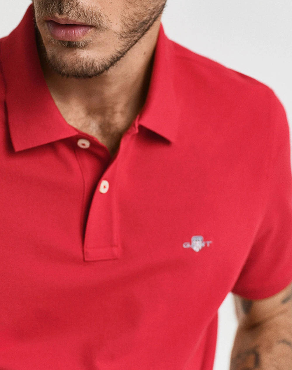 GANT ΜΠΛΟΥΖΑ ΚΜ REG SHIELD SS PIQUE POLO