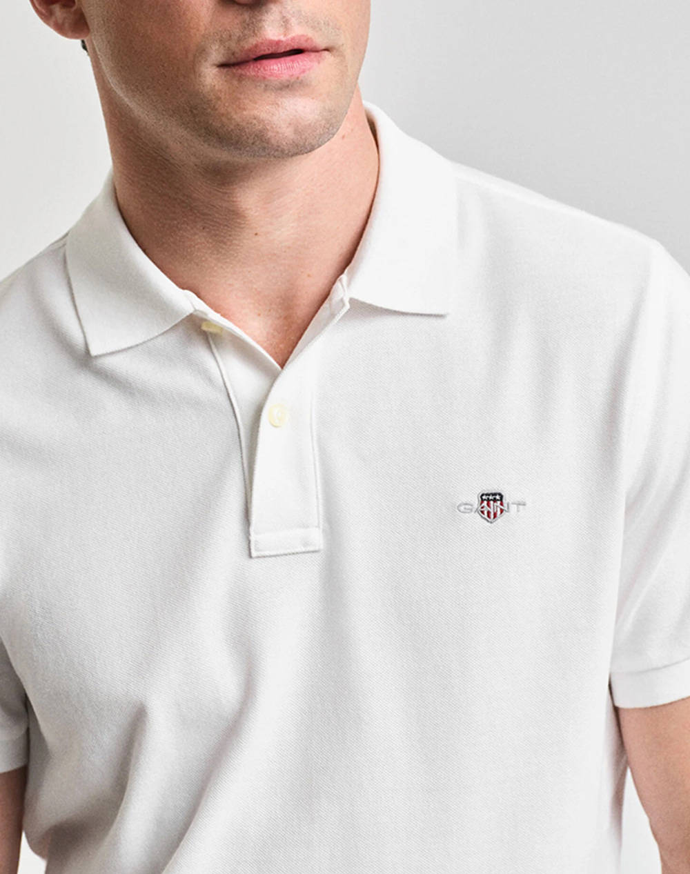 GANT ΜΠΛΟΥΖΑ ΚΜ REG SHIELD SS PIQUE POLO