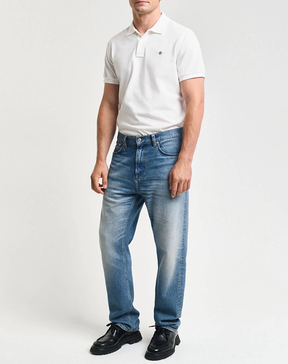 GANT ΜΠΛΟΥΖΑ ΚΜ REG SHIELD SS PIQUE POLO