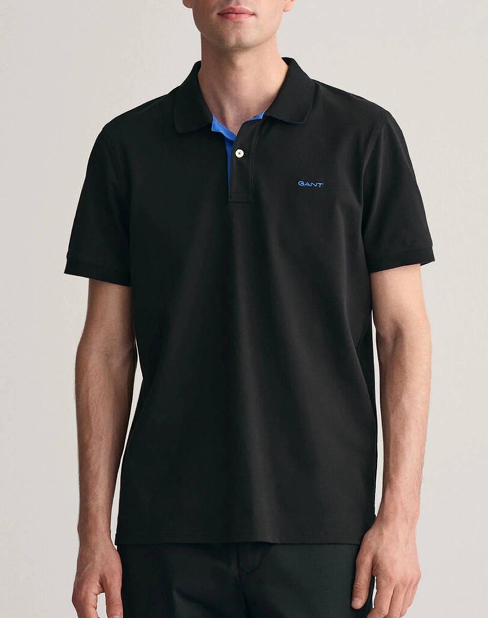 GANT ΜΠΛΟΥΖΑ ΚΜ REG CONTRAST PIQUE SS POLO