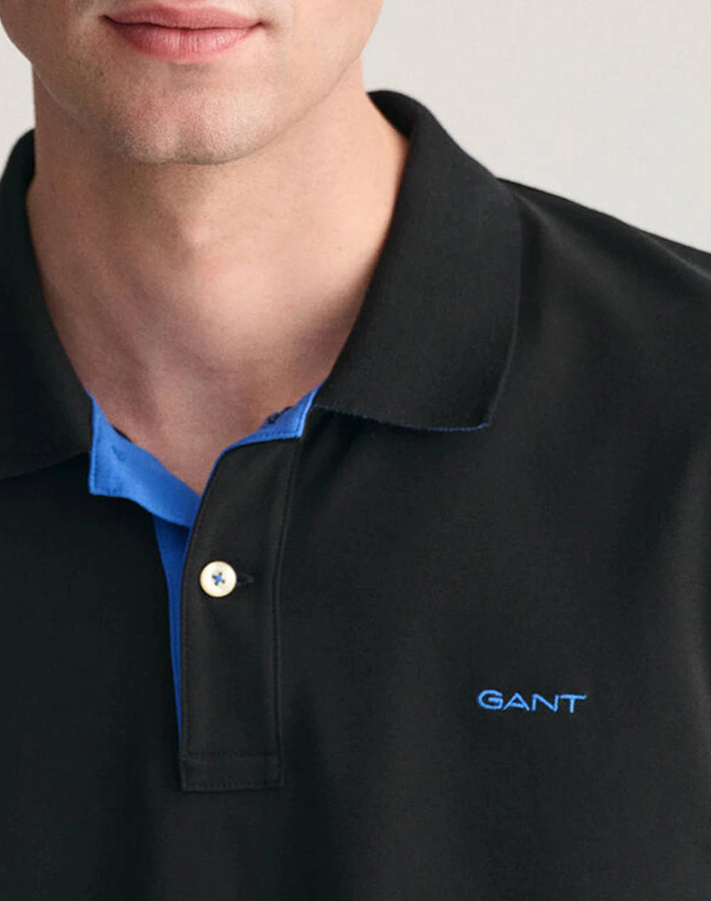 GANT ΜΠΛΟΥΖΑ ΚΜ REG CONTRAST PIQUE SS POLO