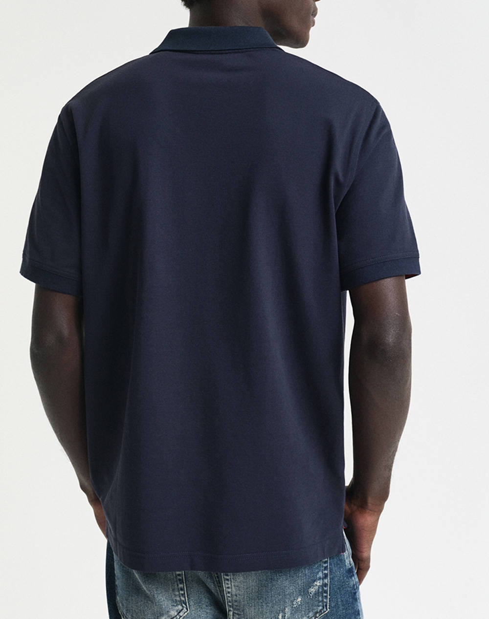 GANT ΜΠΛΟΥΖΑ ΚΜ REG CONTRAST PIQUE SS POLO