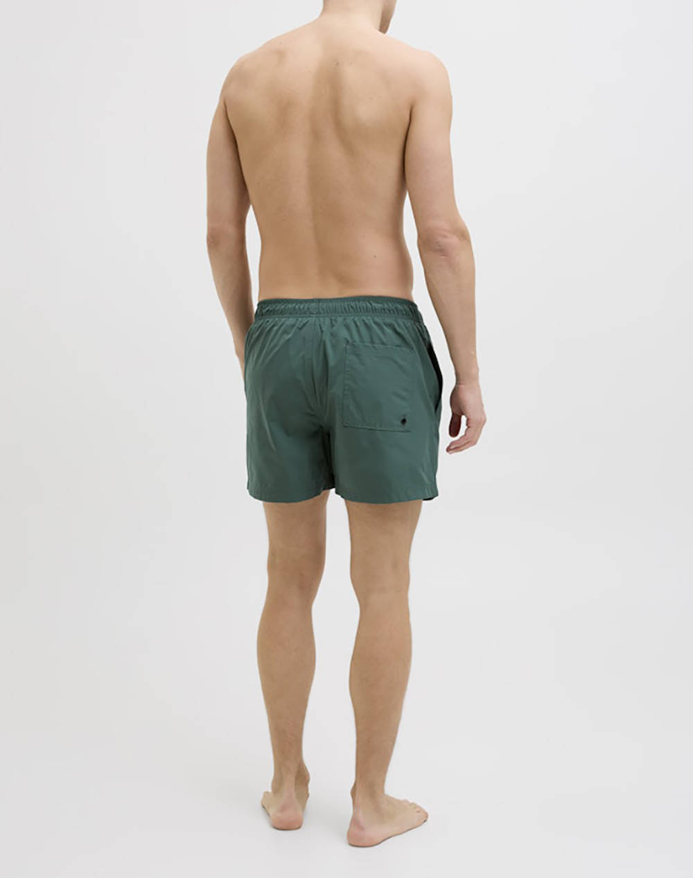 JACK&JONES JPSTMAUI JJSWIM SOLID AKM SN 12272776-Mallard Green Green φωτογραφία