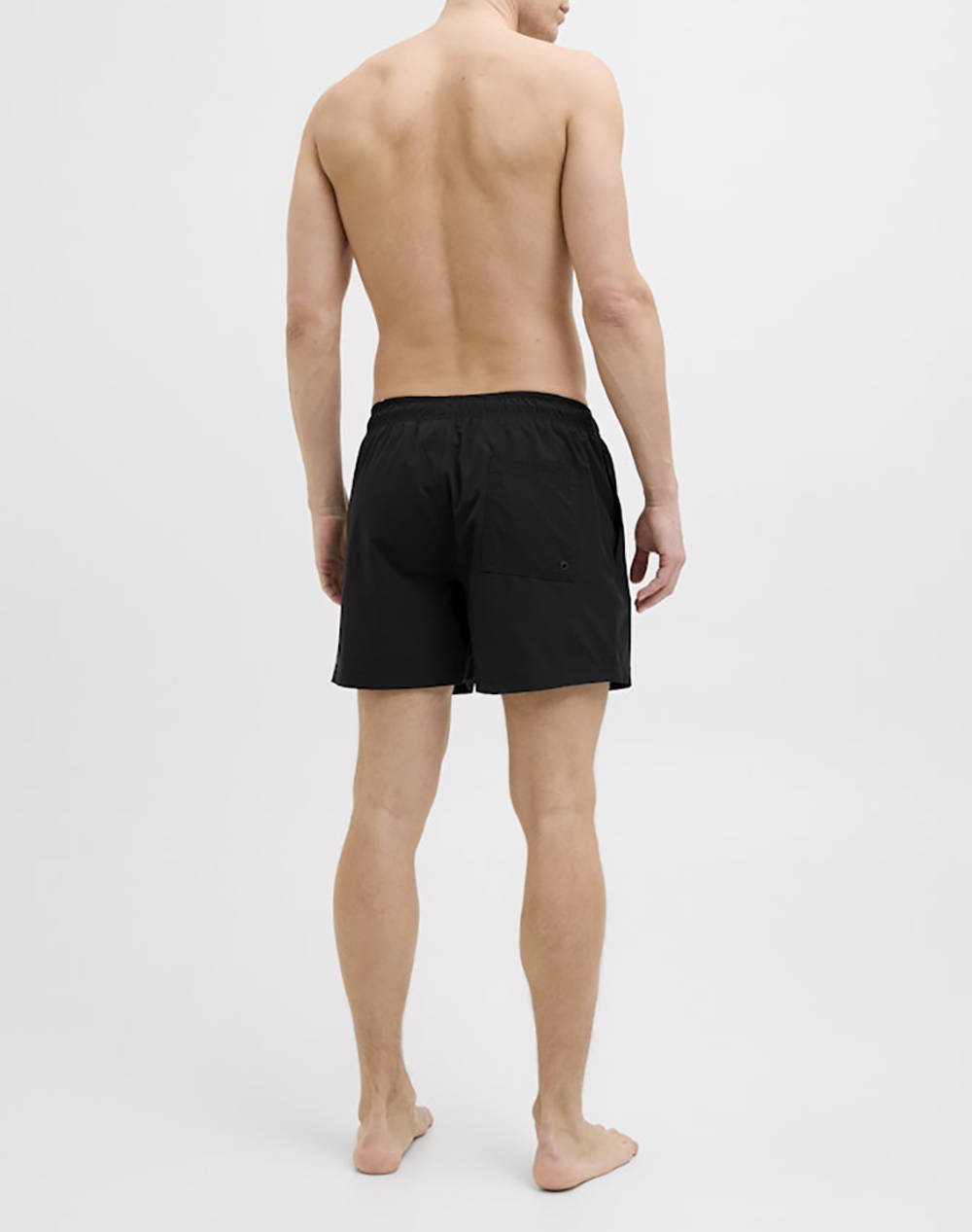 JACK&JONES JPSTMAUI JJSWIM DOUBLE LOGO AKM SN 12272799-BLACK Black φωτογραφία