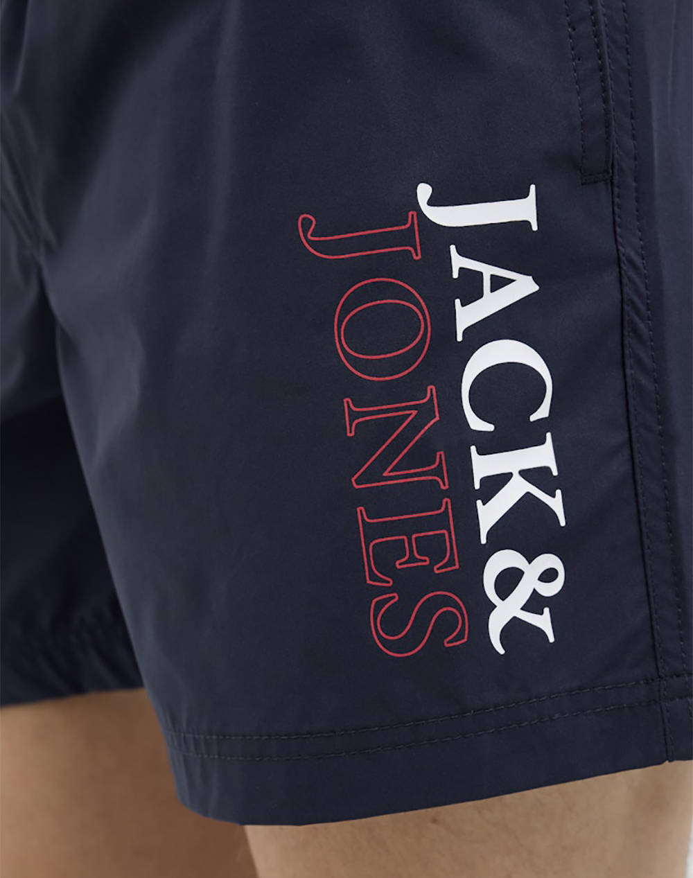 JACK&JONES JPSTMAUI JJSWIM DOUBLE LOGO AKM SN 12272799-Navy Blazer NavyBlue φωτογραφία