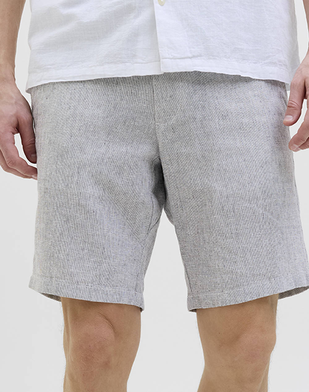 JACK&JONES JPSTACE MYKONOS CHINO SHORTS SRT 12269376-Cashmere Blue LightGray