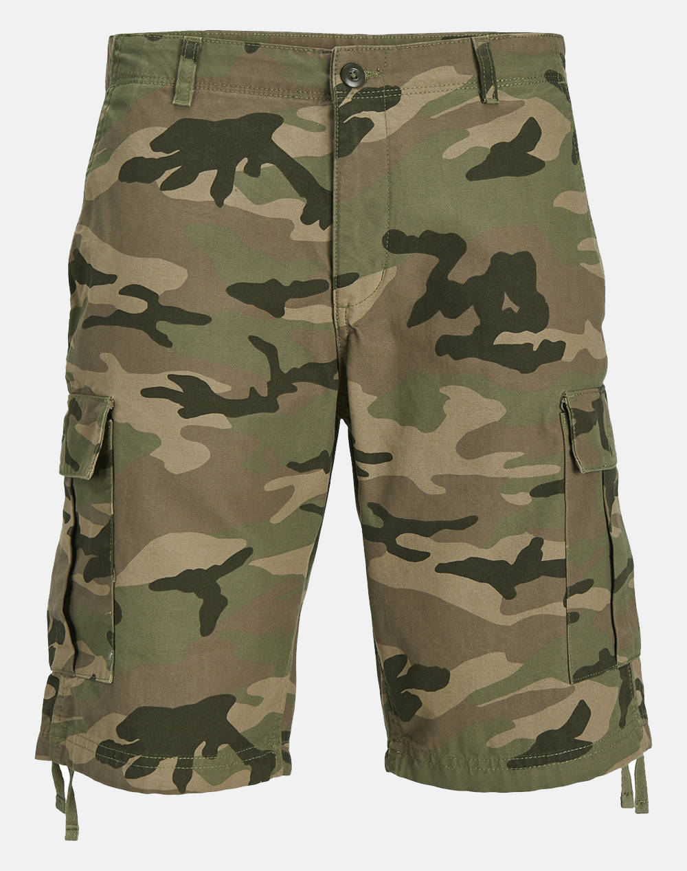 JACK&JONES JACK&JONES JPSTCOLE BARKLEY CARGO SHORTS MID SN 12248685-FOREST NIGHT Multi