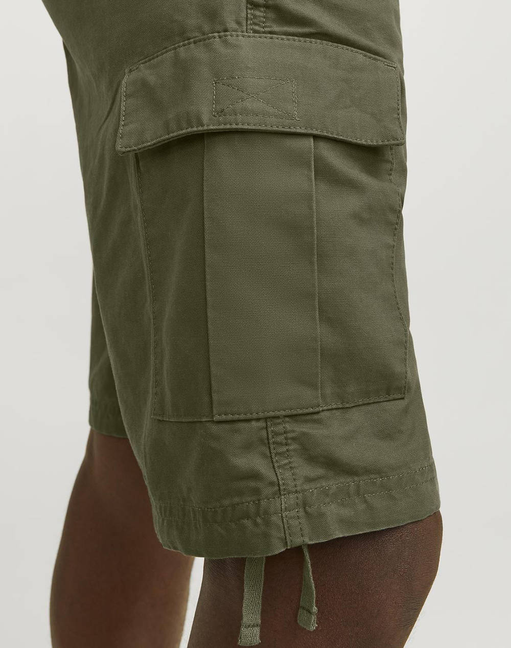 JACK&JONES JPSTCOLE BARKLEY CARGO SHORTS MID SN 12248685-OLIVE NIGHT Olive φωτογραφία