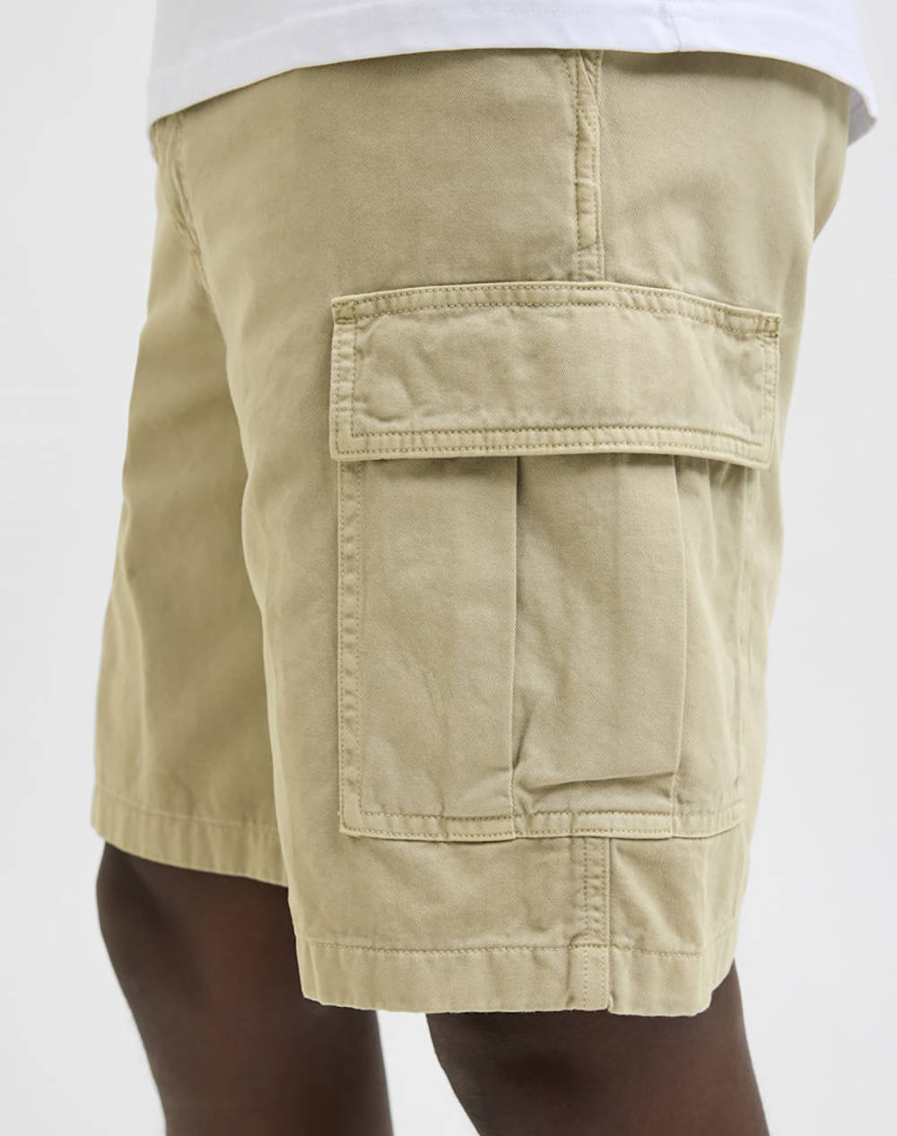 JACK&JONES JPSTKARL AVERY CARGO SHORTS MID 12269374-Crockery Biege φωτογραφία