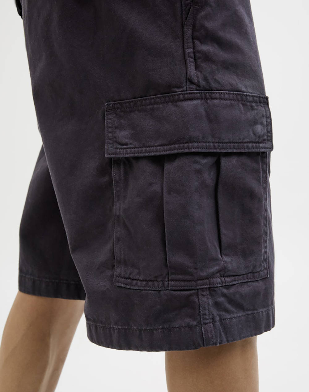 JACK&JONES JPSTKARL AVERY CARGO SHORTS MID 12269374-BLACK Black φωτογραφία