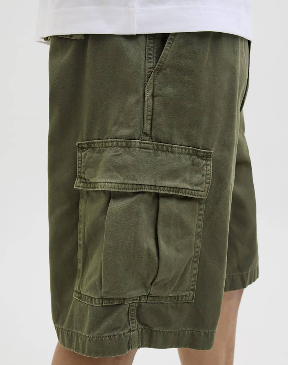 JACK&JONES JPSTKARL AVERY CARGO SHORTS MID 12269374-OLIVE NIGHT Olive φωτογραφία