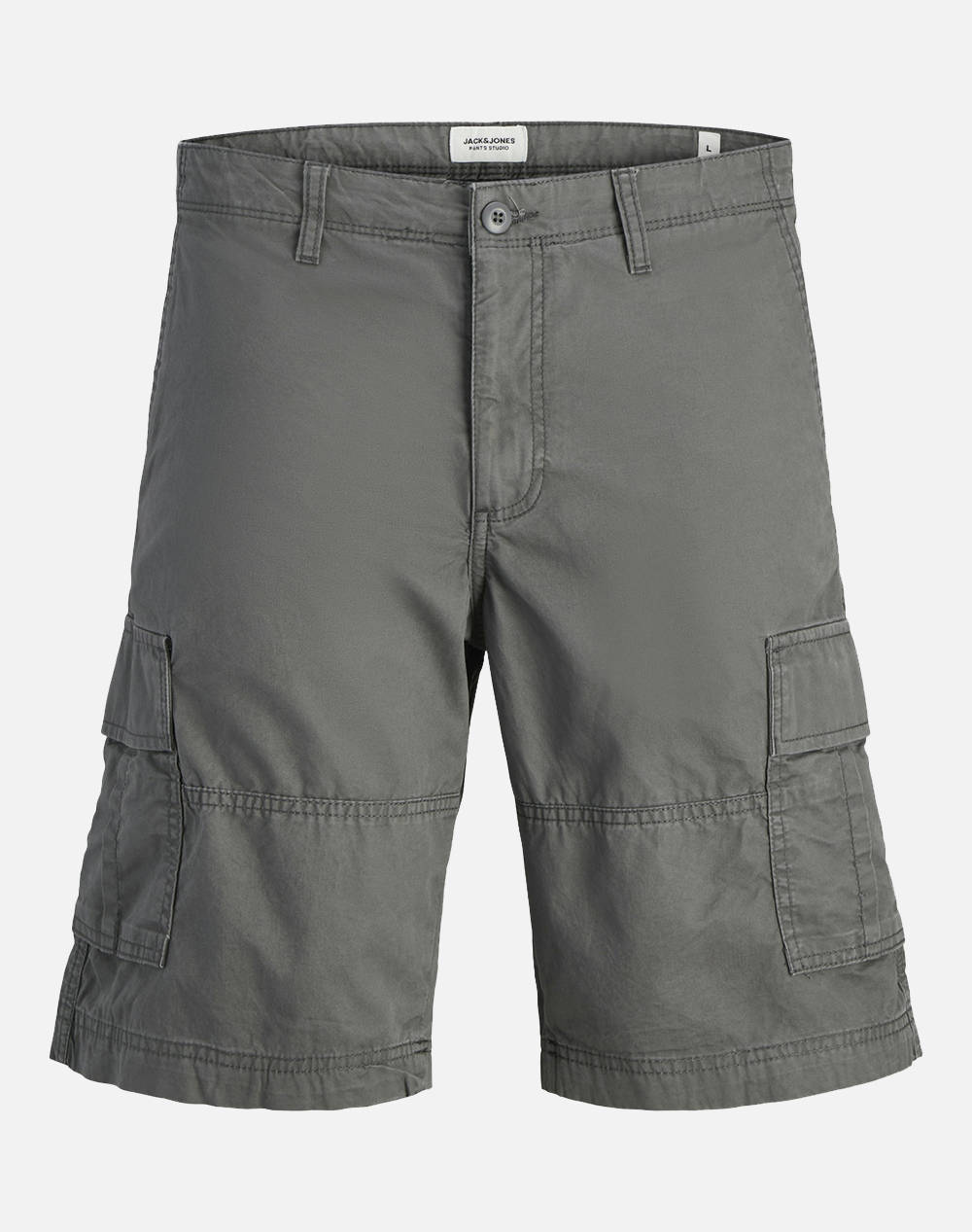 JACK&JONES JACK&JONES JPSTCOLE MATEO CARGO SHORT MID SN 12274389-Castlerock Gray