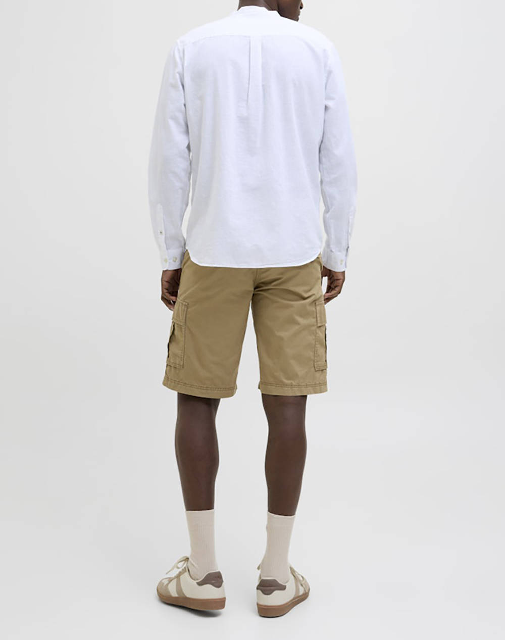 JACK&JONES JPSTCOLE MATEO CARGO SHORT MID SN 12274389-Elmwood Khaki φωτογραφία