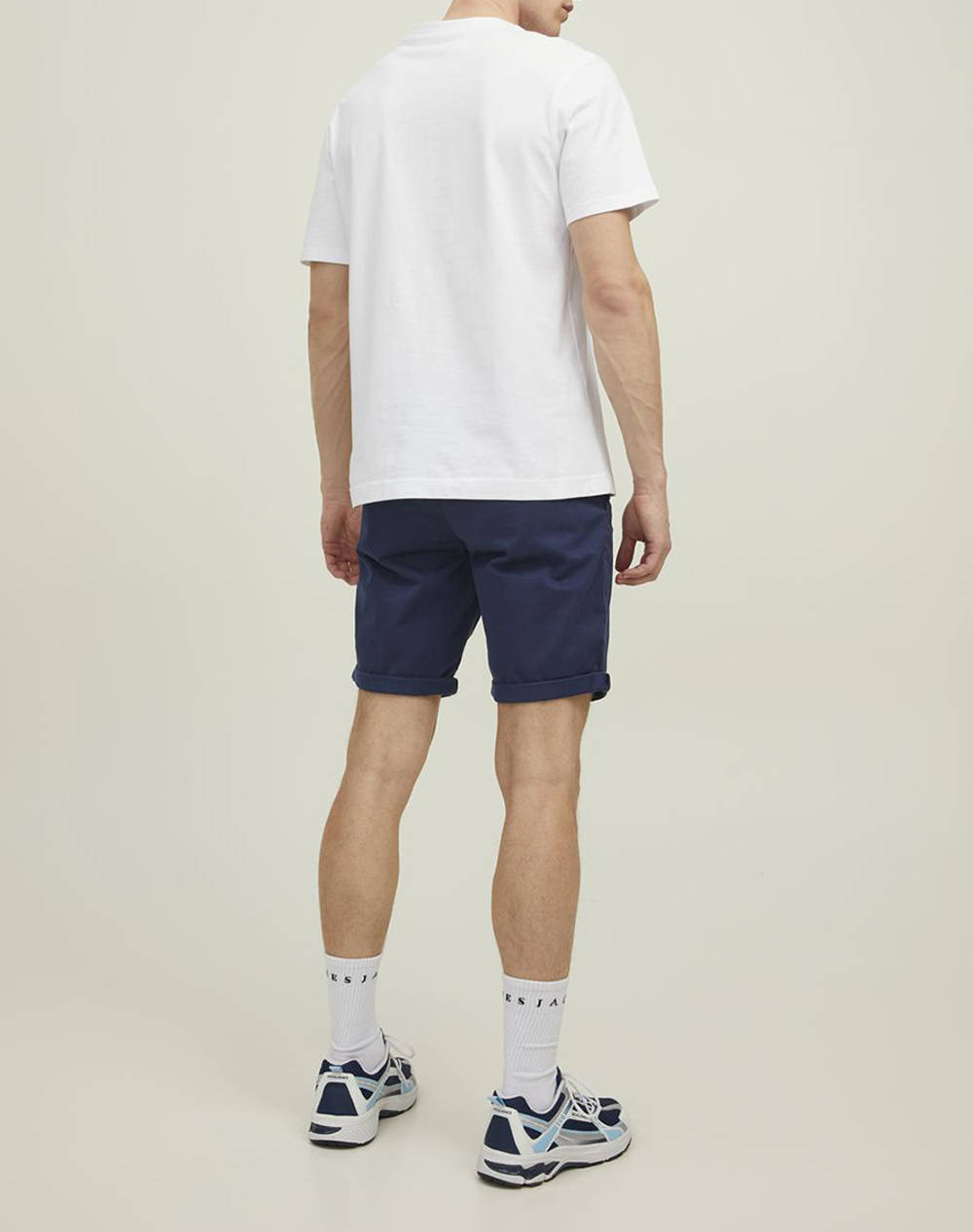 JACK&JONES JPSTBOWIE SHORTS SOLID SRT SN 12165604-Navy Blazer NavyBlue φωτογραφία