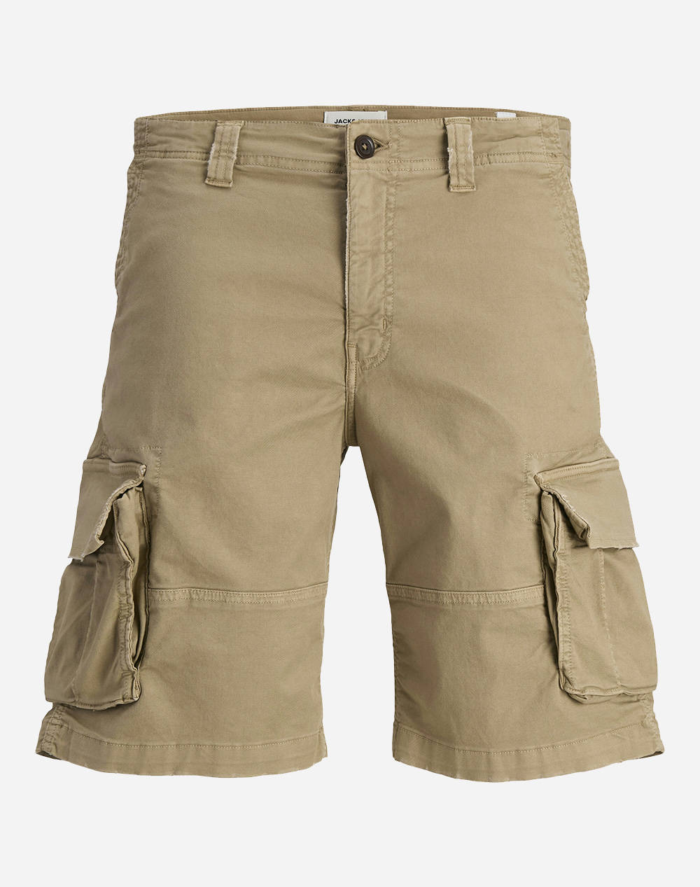 JACK&JONES JACK&JONES JPSTCOLE SEBASTIAN CARGO SHORT MID 12274211-Elmwood LightTan