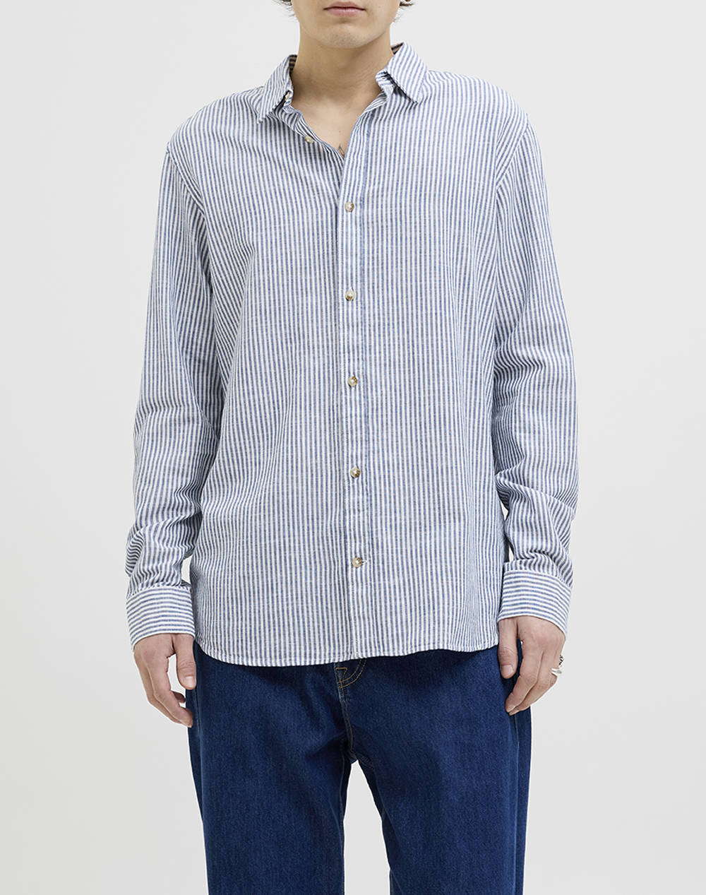 JACK&JONES JJESUMMER SHIRT LS SN 12269315-Infinity Multi